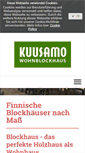 Mobile Screenshot of blockhaus-kuusamo.de